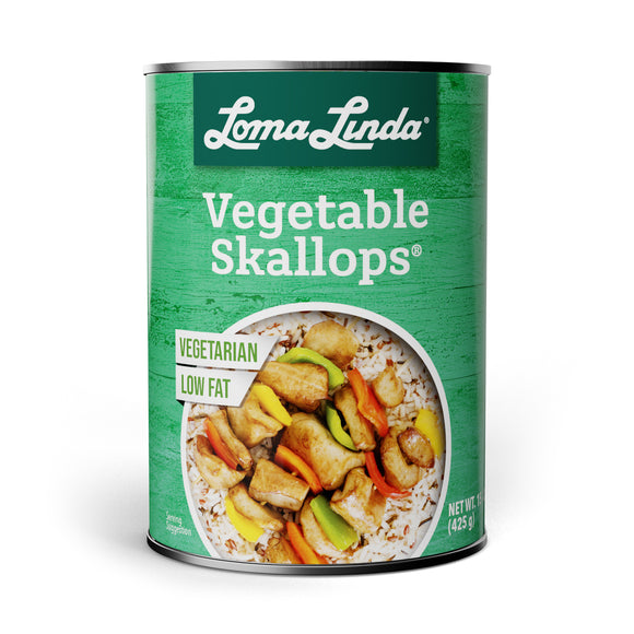 Vegetable Skallops - Low Fat 15 oz.
