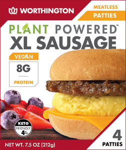 Worthington XL Sausage Patties