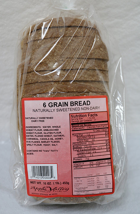 Apple Valley Bakery - 6 Grain Bread