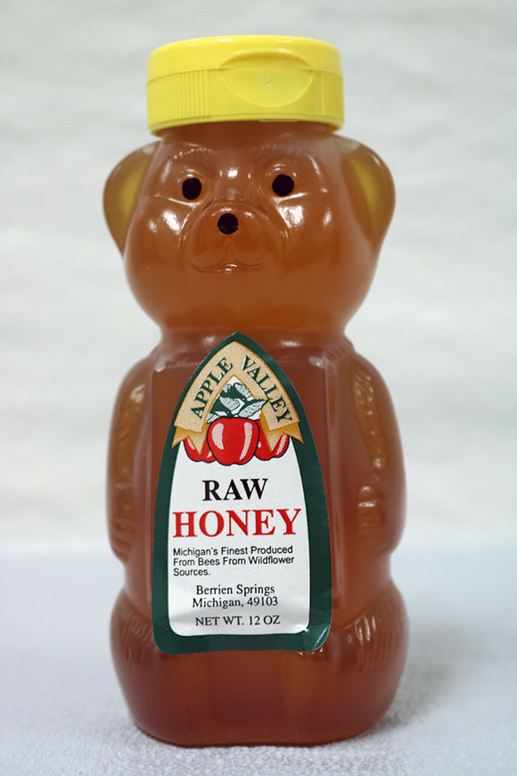 Apple Valley Raw Honey 12 oz.