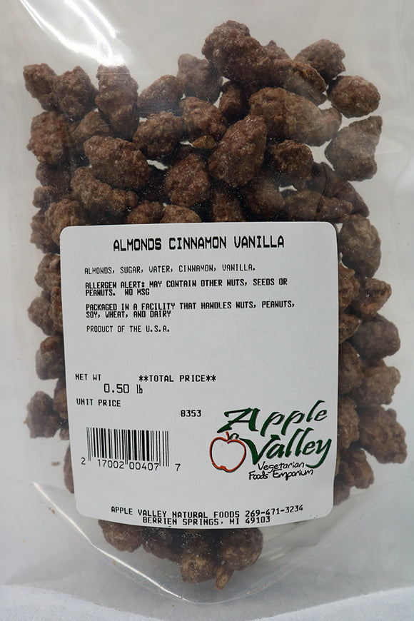 Almonds - Cinnamon Vanilla 8 oz.