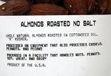 Almonds - Roasted No Salt 8 oz.