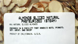 Almonds - Sliced 1 lb.