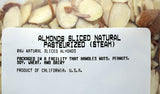 Almonds - Sliced 8 oz.