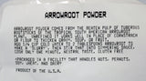 Arrowroot Powder 8 oz.