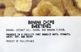 Banana Chips - Sweetened 12 oz.