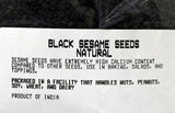 Sesame Seeds - Black 1 lb.