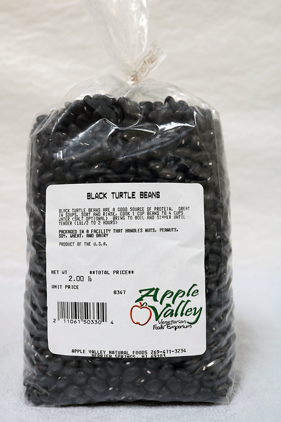 Beans - Black Turtle 2 lb.