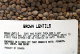 Lentils - Brown 2 lb.