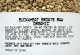 Buckwheat Groats - Raw OG 2 lb.