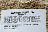 Buckwheat Groats - Raw OG 1 lb.