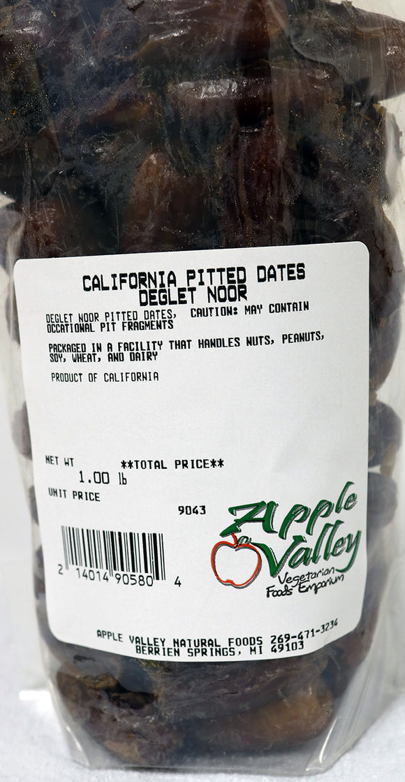 Dates - California Pitted Deglet Noor 1 lb.