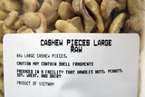 Cashews - Large Raw Pieces 1 lb.