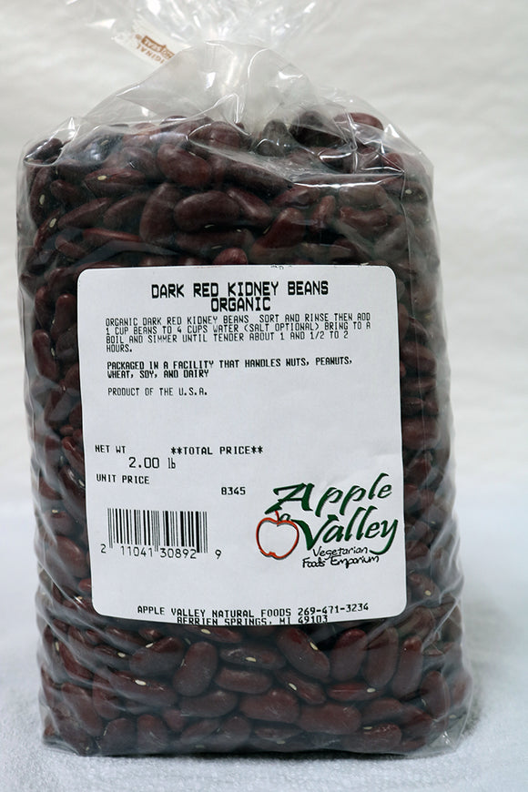 Beans - Dark Red Kidney OG 2 lb.