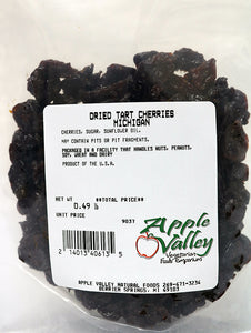 Cherries - Michigan Tart Dried 8 oz.