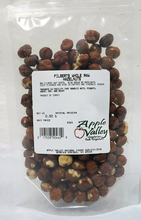 Hazelnuts (Filberts) - Whole Raw