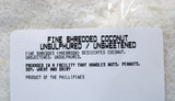 Coconut - Shredded Fine Unsweetened Unsulphured 2 lb.