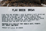 Flax Seeds - Brown 1 lb.