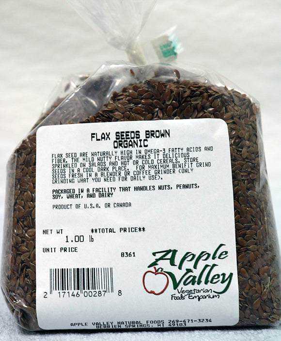 Flax Seeds - Brown OG 1 lb.