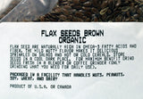 Flax Seeds - Brown OG 1 lb.