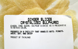 Ginger -  Slices Low Sugar Sulphured 8 oz.