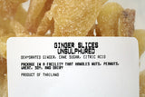 Ginger - Slices Unsulphured 8 oz.