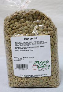 Lentils - Green 2 lb.