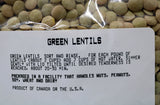 Lentils - Green 2 lb.