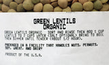 Lentils - Green OG 2 lb.