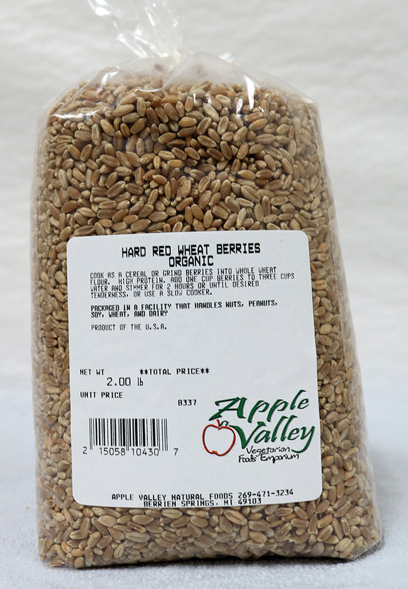 Wheat Berries - Hard Red OG 2 lb.