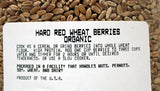 Wheat Berries - Hard Red OG 2 lb.