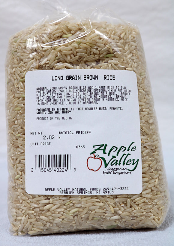 Rice - Long Grain Brown 2 lb.