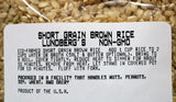 Rice - Short Grain Brown Lundberg's NON-GMO 2 lb.