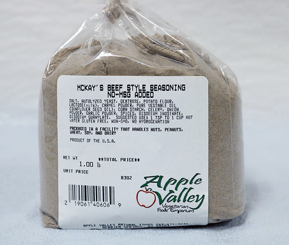 McKay's Beef Style Bag of Seasoning No MSG 1 lb.