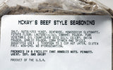McKay's Beef Style Bag of Seasoning 8 oz.