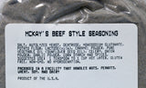 McKay's Beef Style Bag of Seasoning 1 lb.