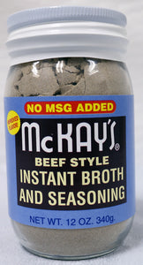 McKay's Beef Style Jar of Seasoning No MSG 12 oz.
