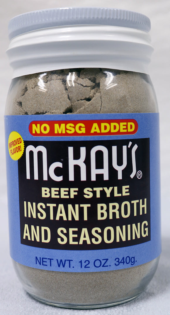 McKay's Beef Style Jar of Seasoning No MSG 12 oz.