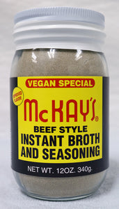 McKay's Beef Style Jar of Seasoning Vegan Special 12 oz.