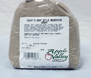 McKay's Beef Style Bag of Seasoning Vegan 1 lb.