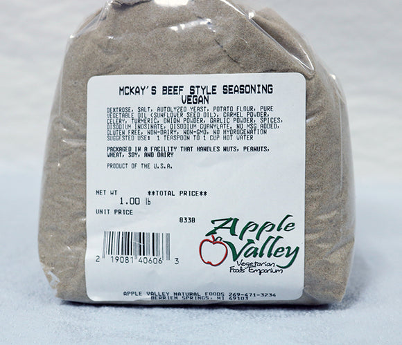 McKay's Beef Style Bag of Seasoning Vegan 1 lb.