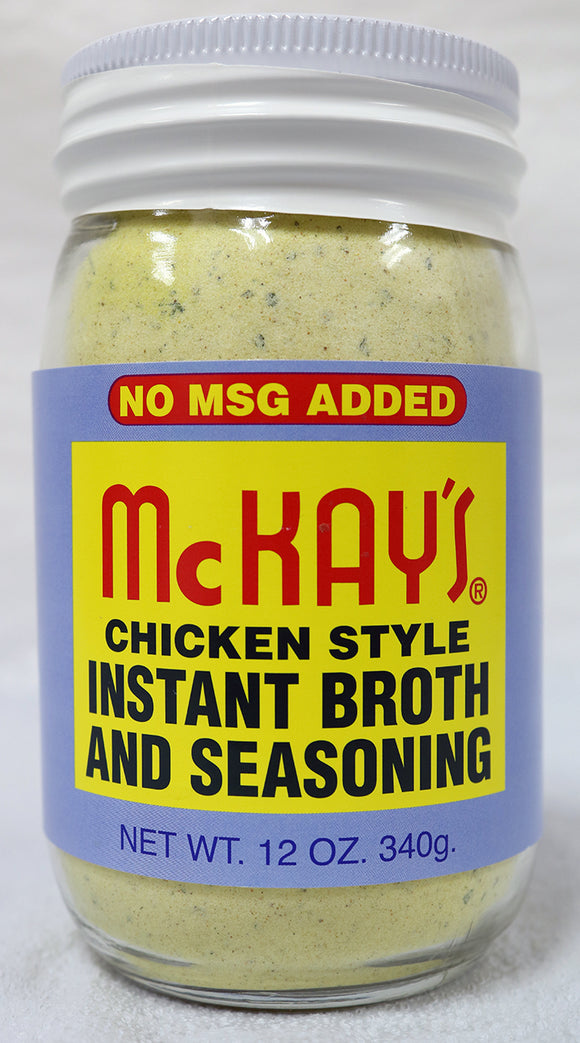 McKay's Chicken Style Jar of Seasoning No MSG 12 oz.