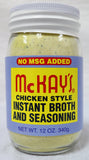 McKay's Chicken Style Jar of Seasoning No MSG 12 oz.