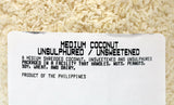 Coconut - Medium Unsweetened Unsulphured 2 lb.