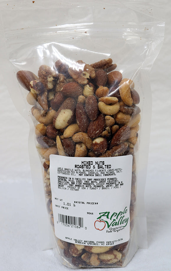 Mixed Nuts - Roasted Salted 1 lb.