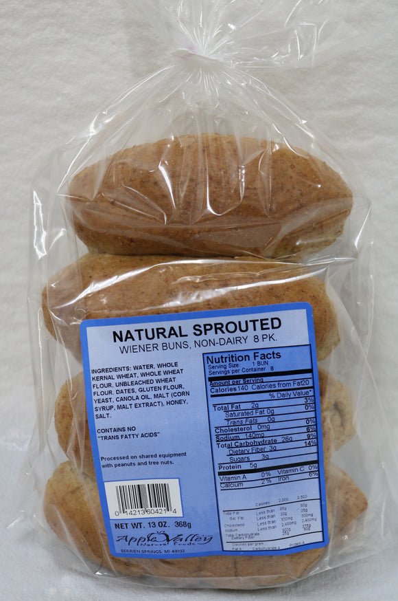 Apple Valley Bakery - Natural Sprouted Weiner Buns
