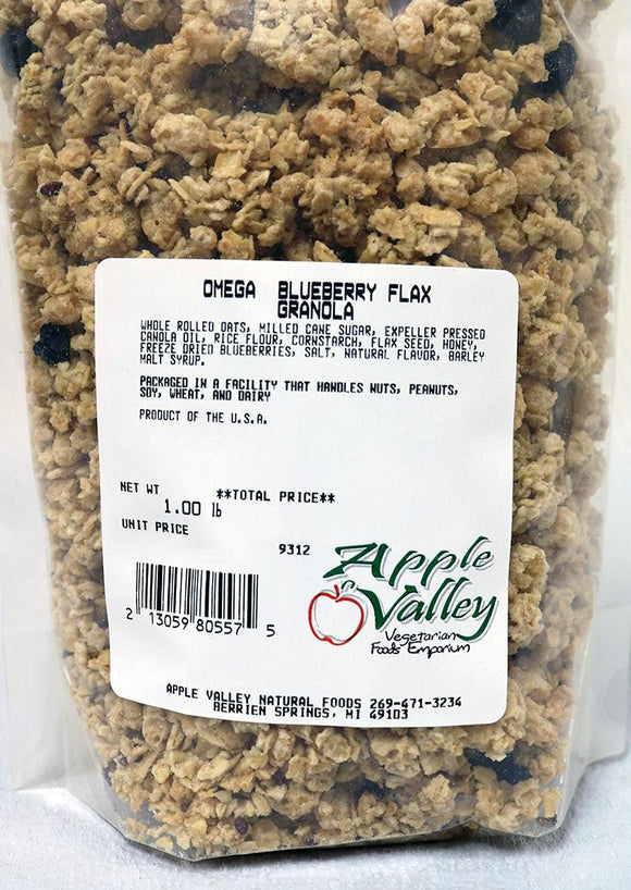 Granola - Apple Valley Omega Blueberry Flax 1 lb.