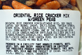 Snack Mix - Oriental Rice Crackers w/Green Peas 12 oz.