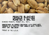 Peanuts - Blanched Roasted Salted 1 lb.