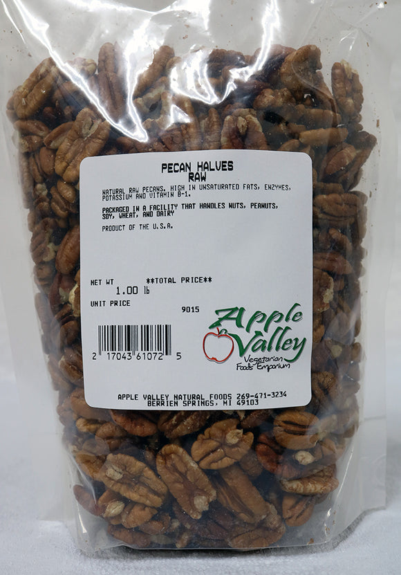 Pecans - Raw Halves 1 lb.